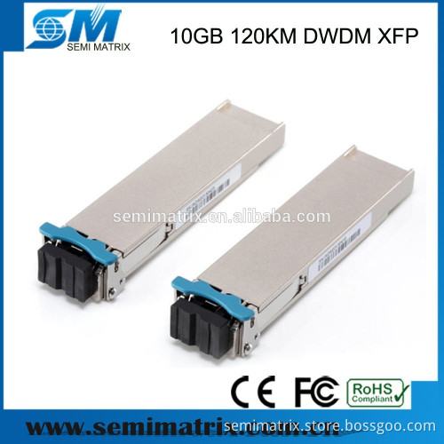 10G 120km DWDM XFP Optical Transceiver module